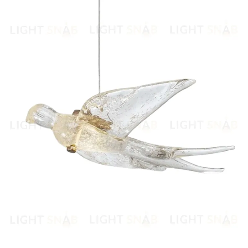 Подвесной светильник 12966-1P clear/gold 12966-1P