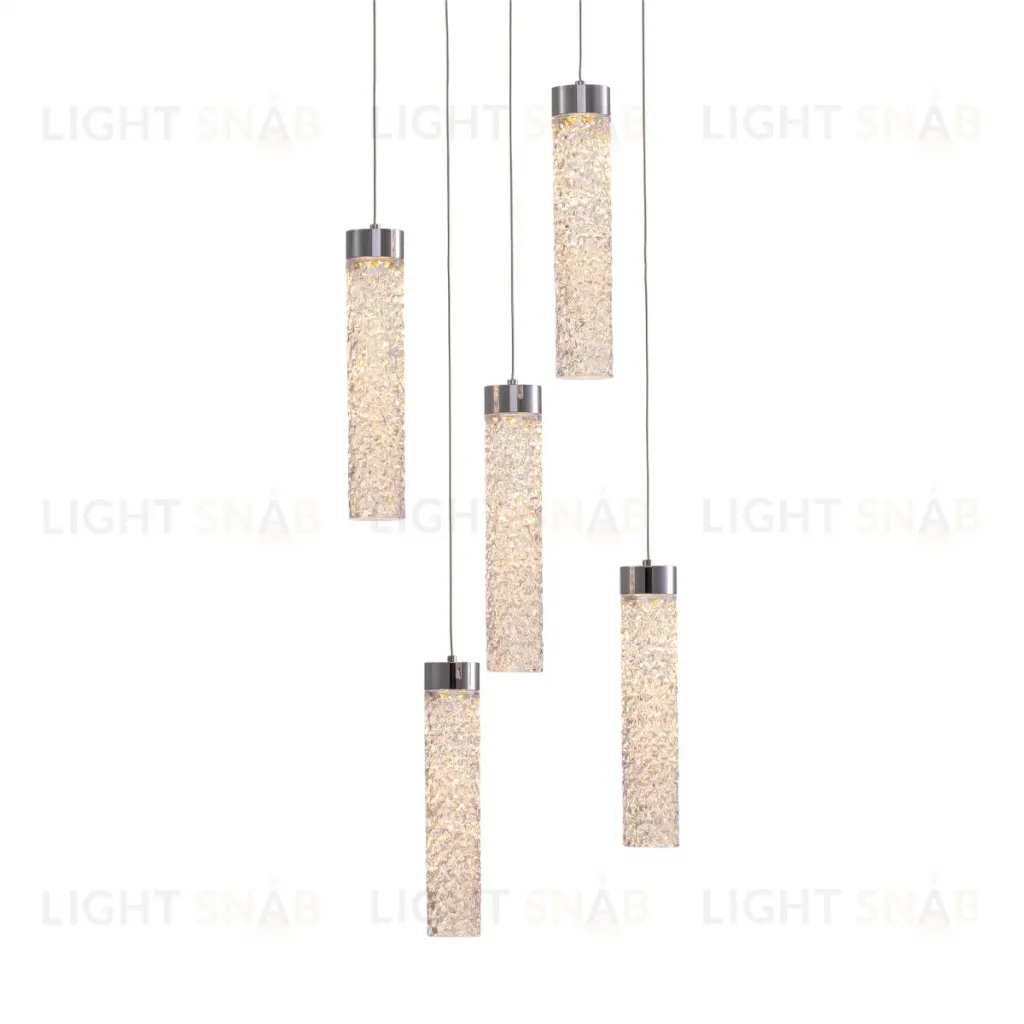 Подвесной светильник MD24030028-5A chrome/clear MD24030028-5A chrome/clear