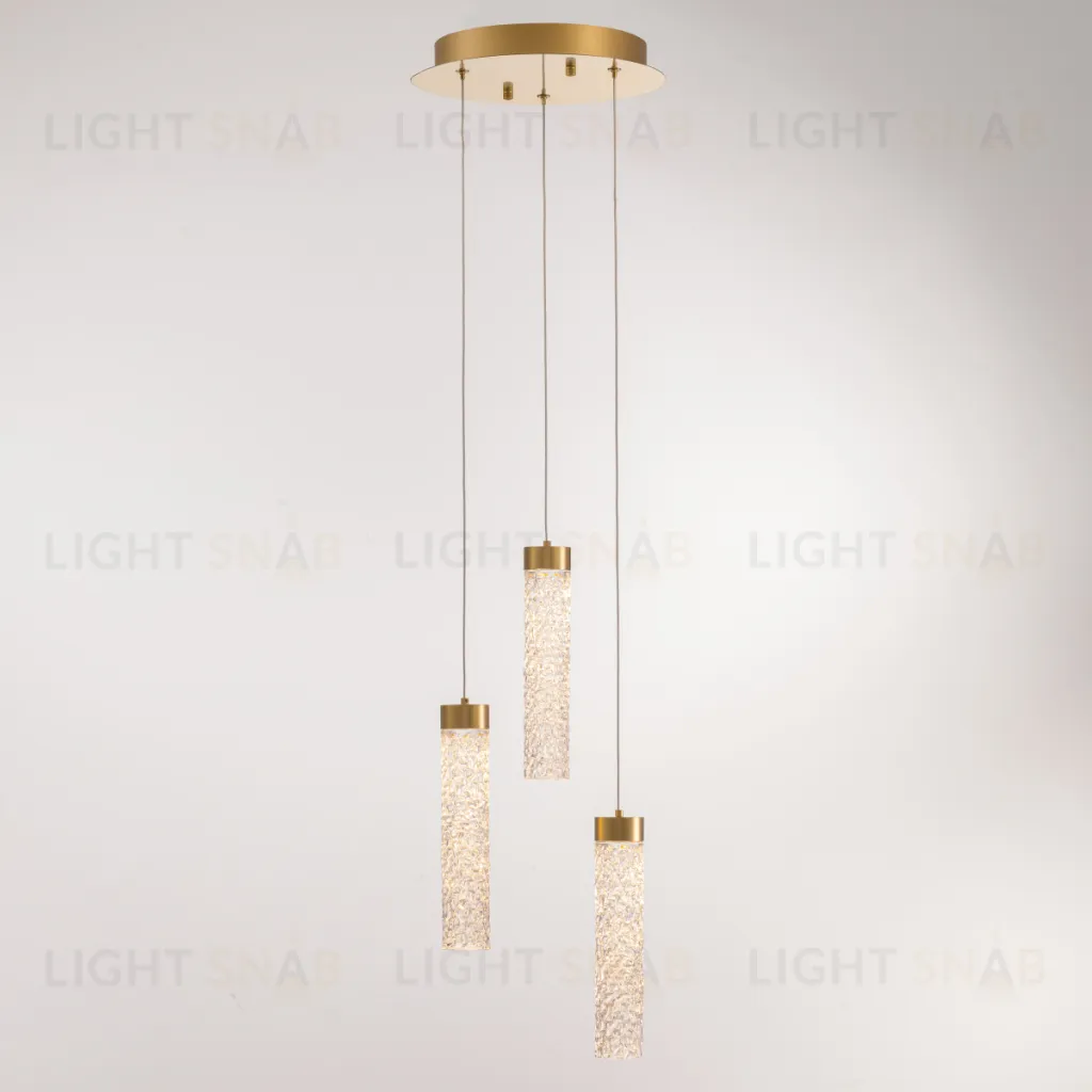 Подвесной светильник MD24030028-3A brass/clear MD24030028-3A brass/clear