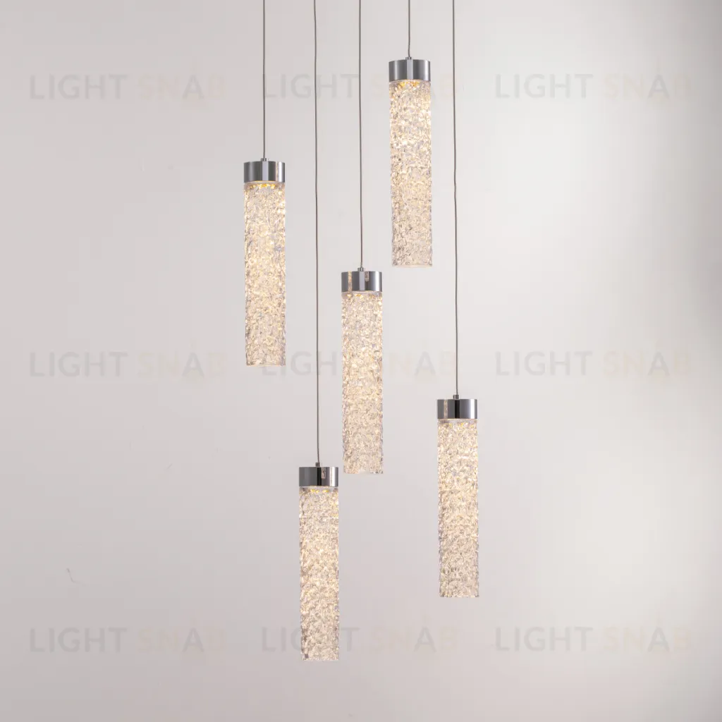 Подвесной светильник MD24030028-5A chrome/clear MD24030028-5A chrome/clear