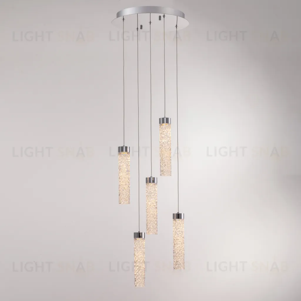 Подвесной светильник MD24030028-5A chrome/clear MD24030028-5A chrome/clear