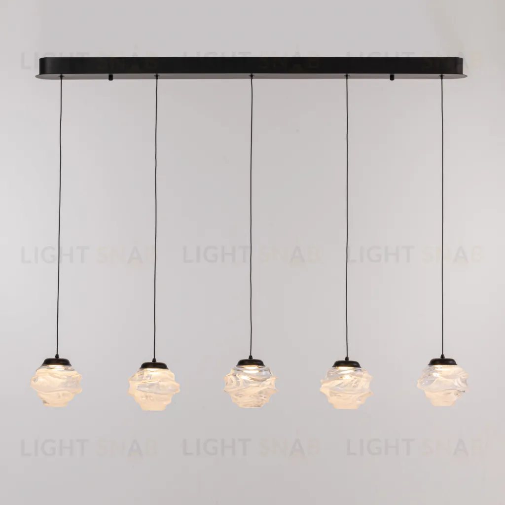 Подвесной светильник MD25030003-5B matt black/clear MD25030003-5B matt black/clear