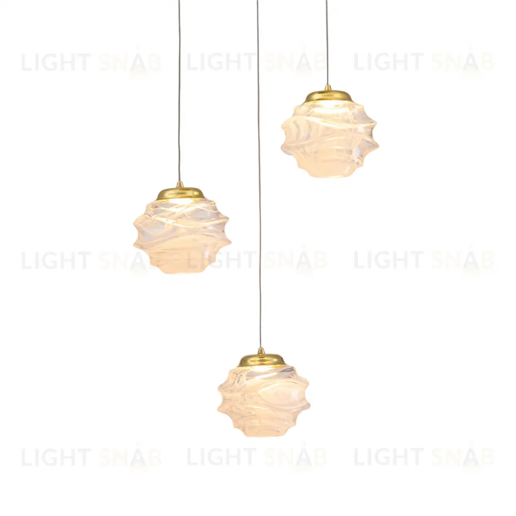 Подвесной светильник MD25030003-3A gold/clear MD25030003-3A gold/clear