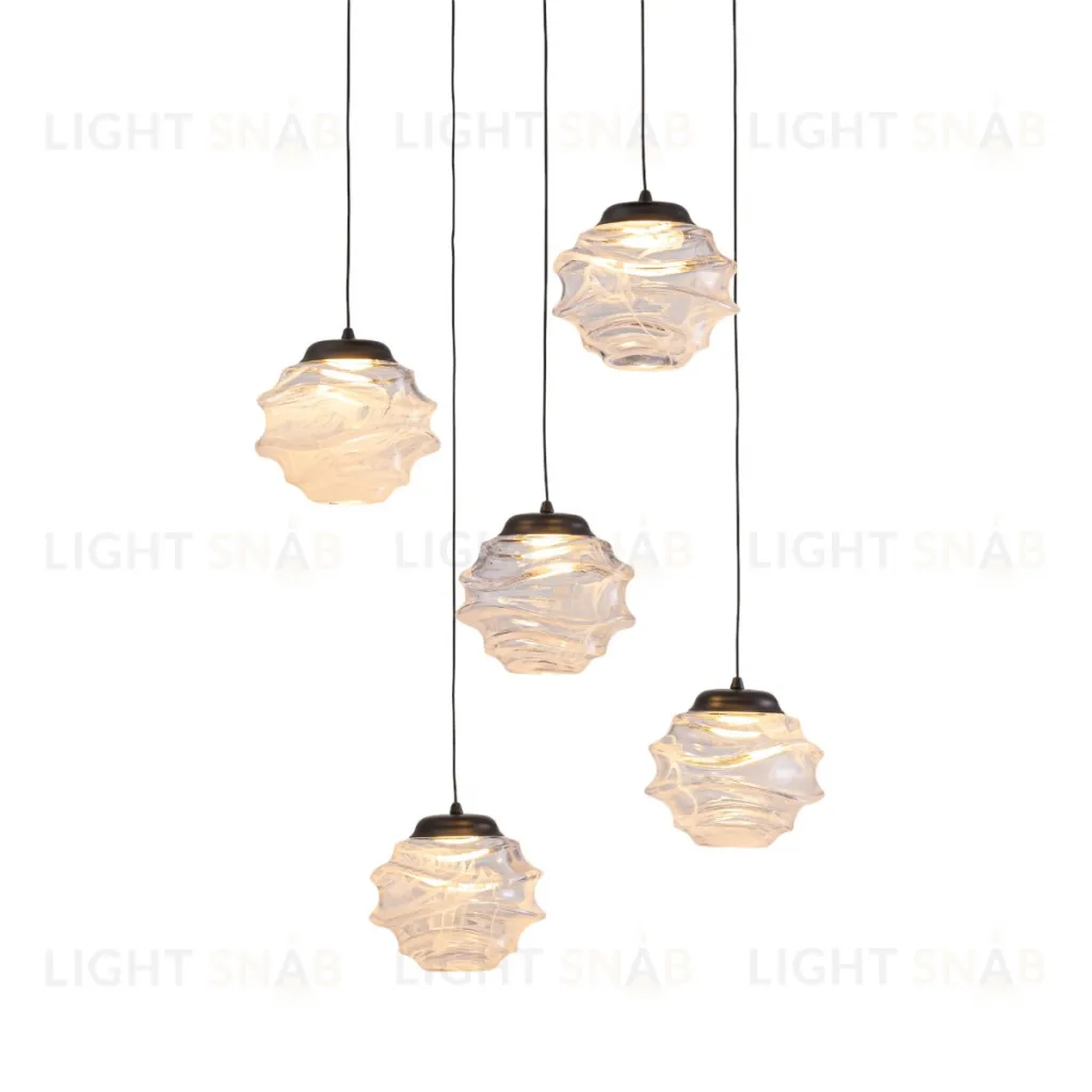 Подвесной светильник MD25030003-5A matt black/clear MD25030003-5A matt black/clear