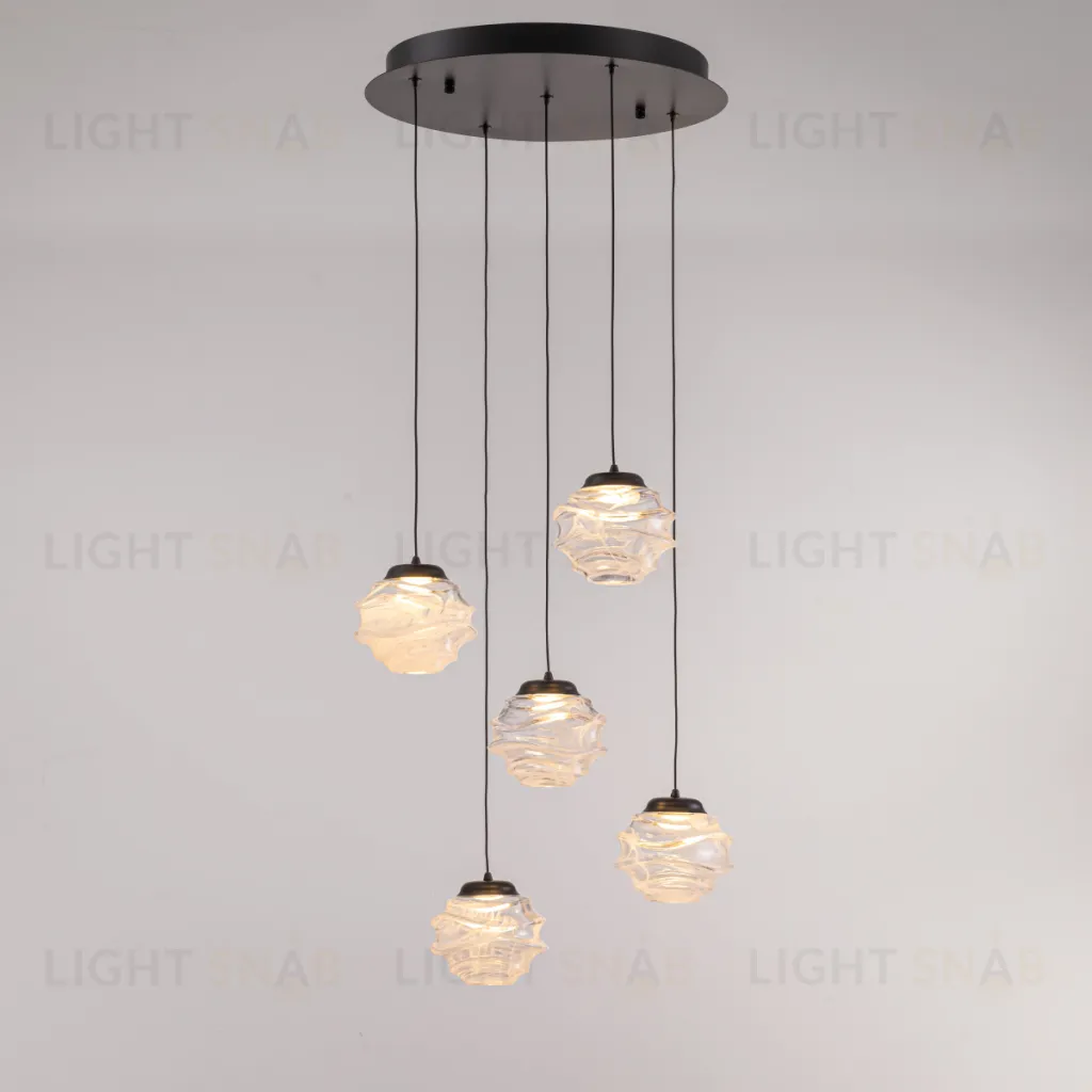 Подвесной светильник MD25030003-5A matt black/clear MD25030003-5A matt black/clear