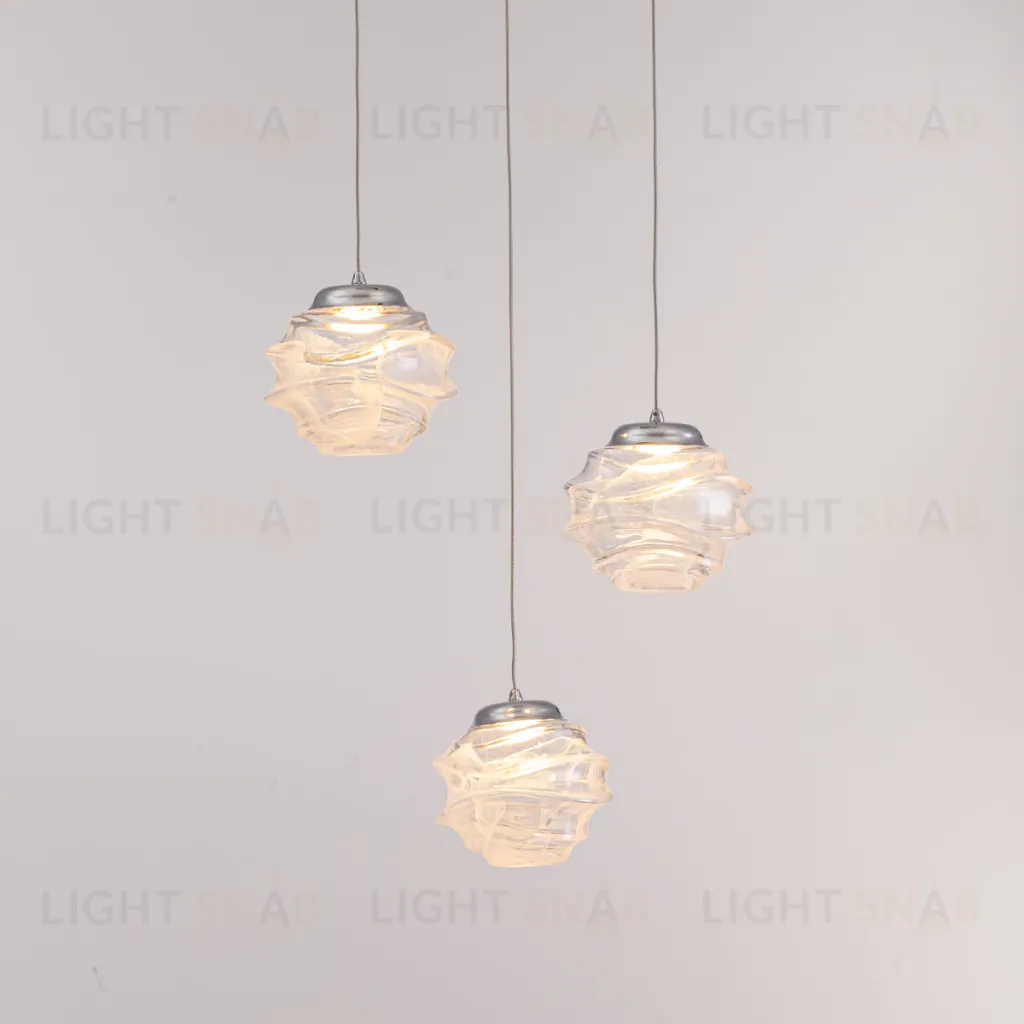 Подвесной светильник MD25030003-3A chrome/clear MD25030003-3A chrome/clear