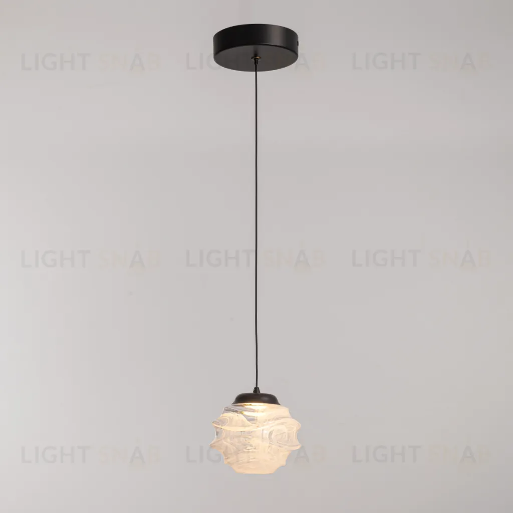 Подвесной светильник MD25030003-1A matt black/clear MD25030003-1A matt black/clear