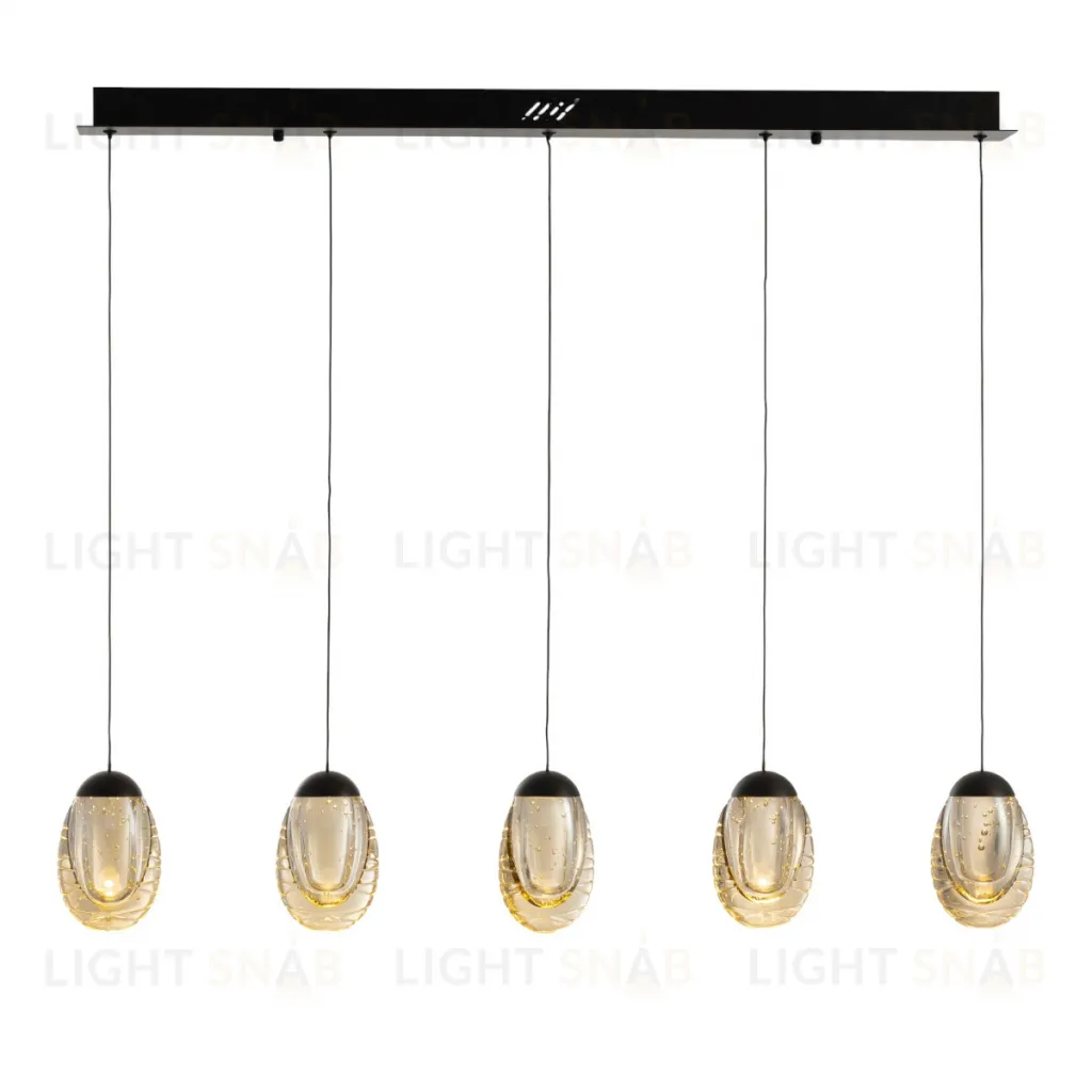 Подвесной светильник MD25090022-5B matt black/champagne MD25090022-5B matt black/champagne