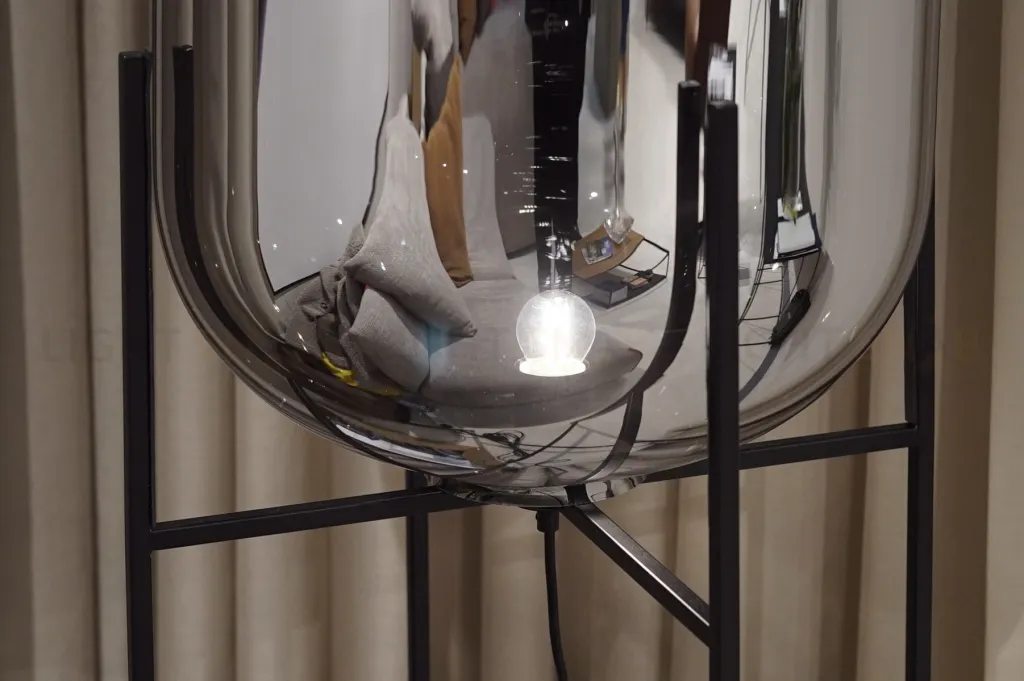 Торшер Oda black/smoky 9355F black/smoky