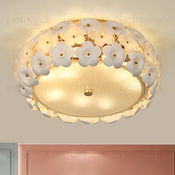  Потолочный светильник Cloyd SHAMBALA FM6 / Ø42 см - золото (арт.10819)  10819