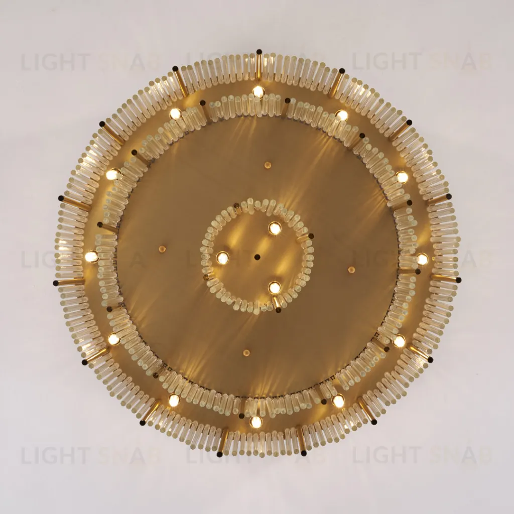  Потолочный светильник Cloyd CARTEL-A FM15 / Ø65 см - латунь (арт.10636)  10636