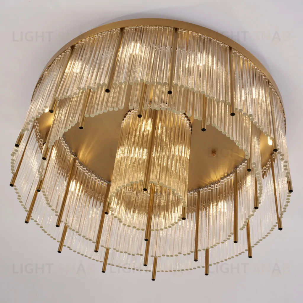  Потолочный светильник Cloyd CARTEL-A FM15 / Ø65 см - латунь (арт.10636)  10636