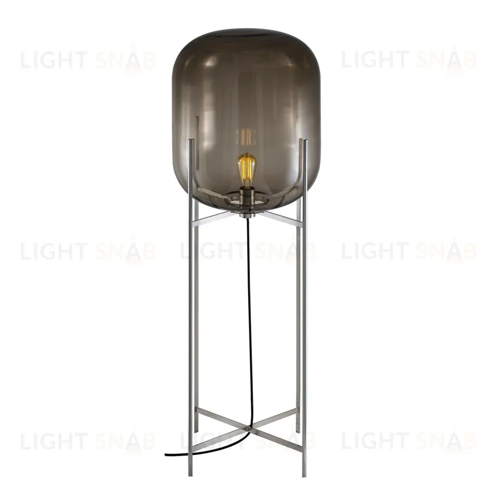 Торшер Oda black/smoky 9355F black/smoky