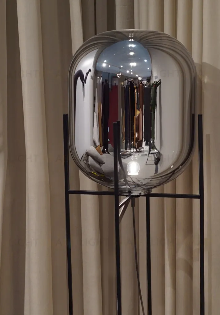 Торшер Oda black/smoky 9355F black/smoky