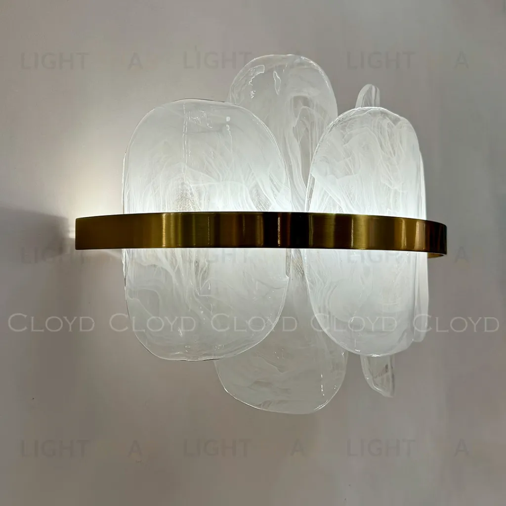  Бра Cloyd COLD W1 / выс. 28 см - латунь (арт.20419)  20419