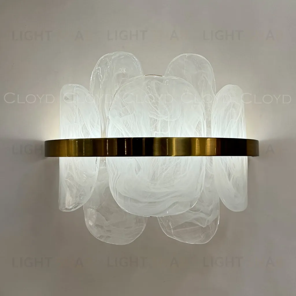  Бра Cloyd COLD W1 / выс. 28 см - латунь (арт.20419)  20419