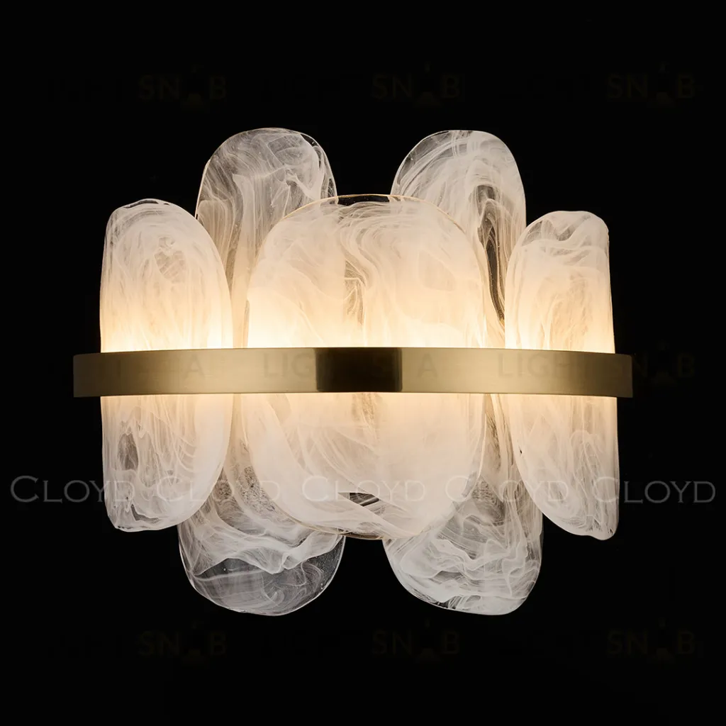  Бра Cloyd COLD W1 / выс. 28 см - латунь (арт.20419)  20419