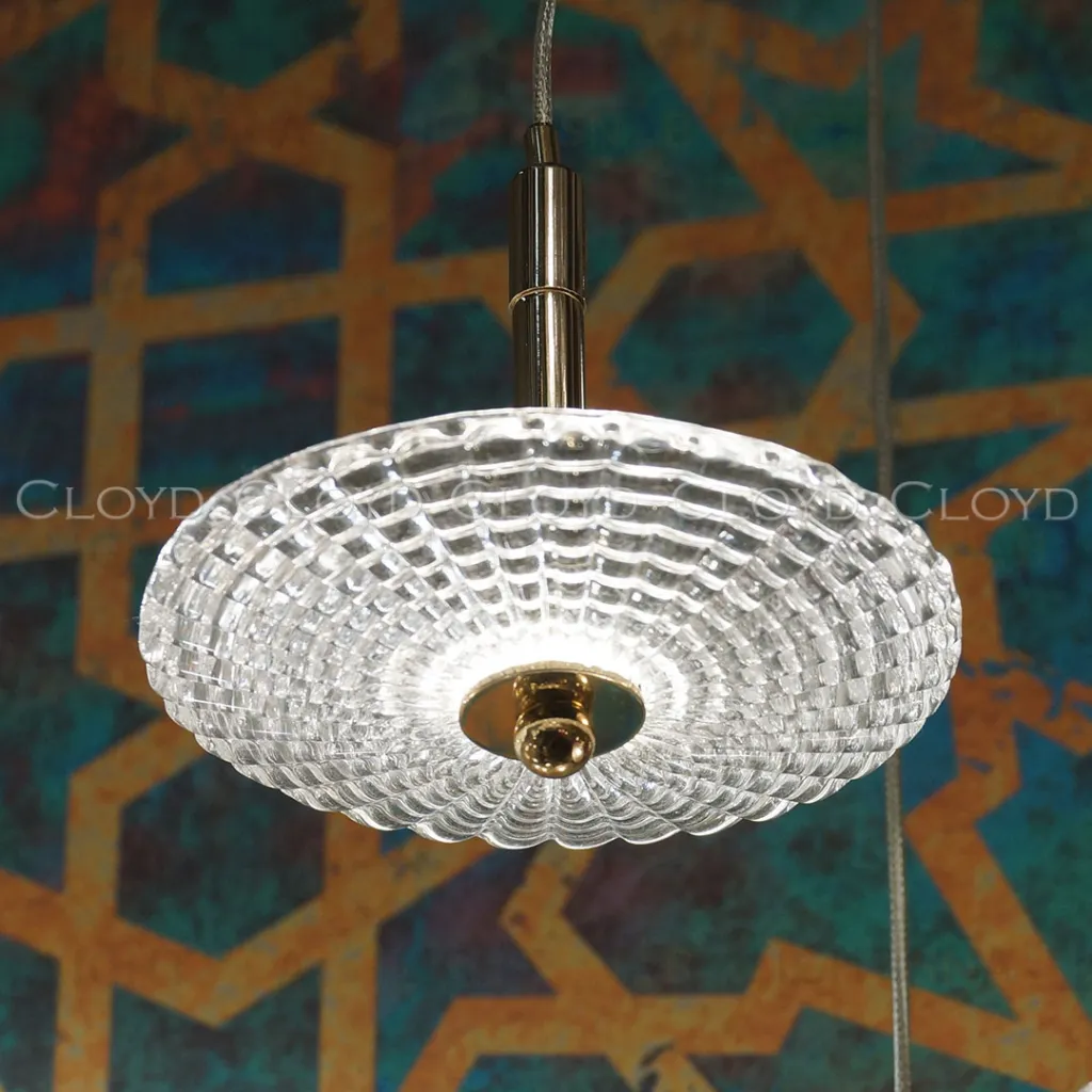  Подвесной светильник Cloyd PANORAMIC P1 / Ø20 см - золото (арт.11518)  11518