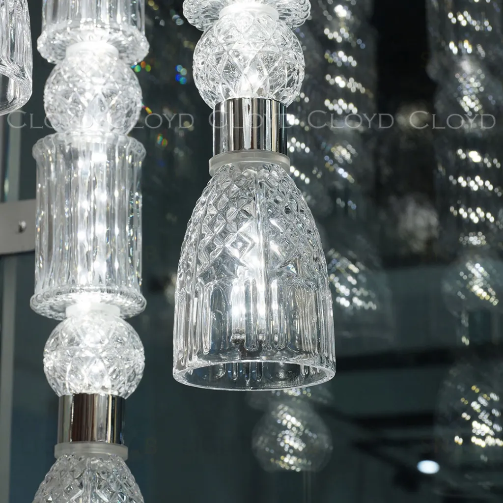  Подвесной светильник Cloyd LACONIA P3 / Ø30 см - хром (арт.11524)  11524