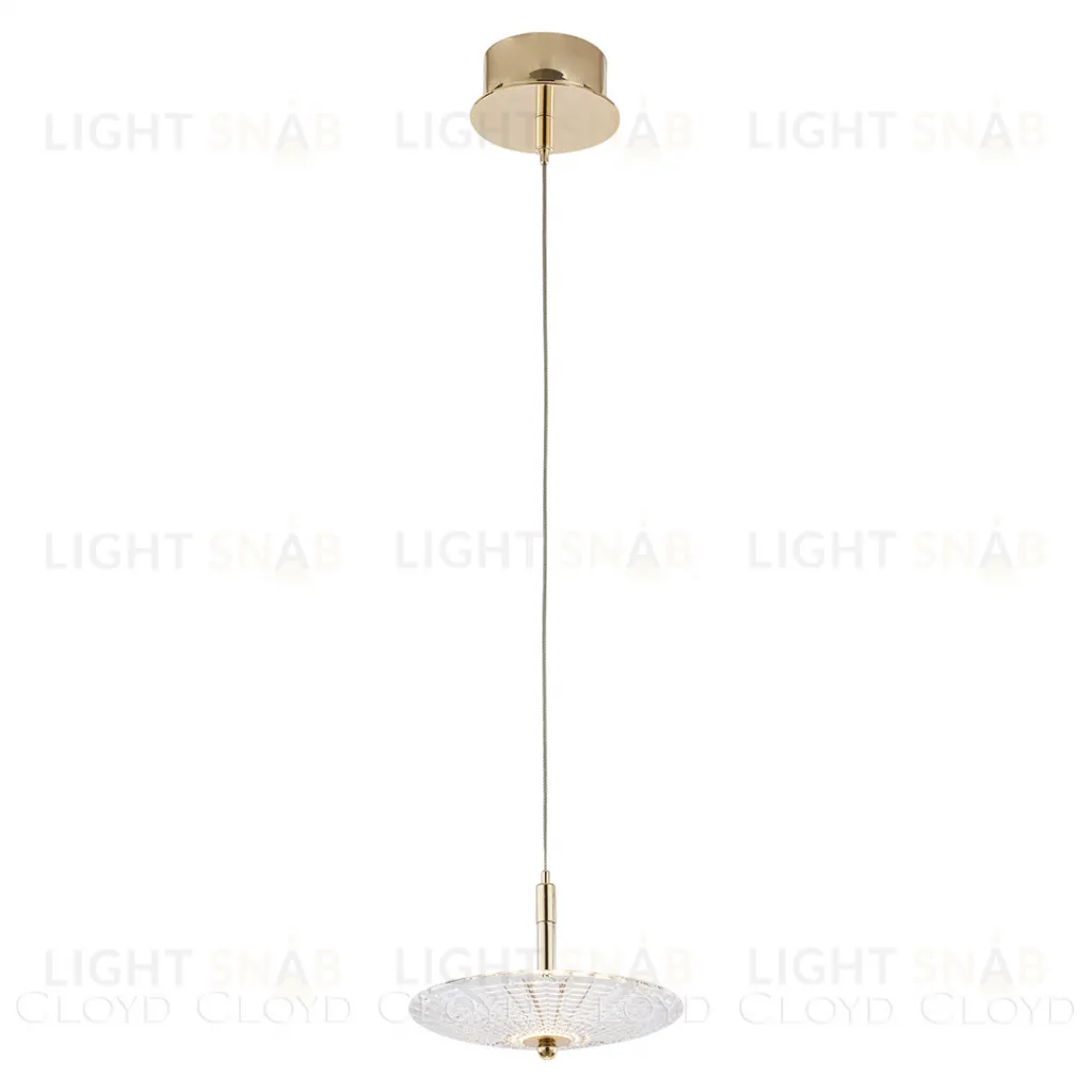  Подвесной светильник Cloyd PANORAMIC P1 / Ø20 см - золото (арт.11518)  11518