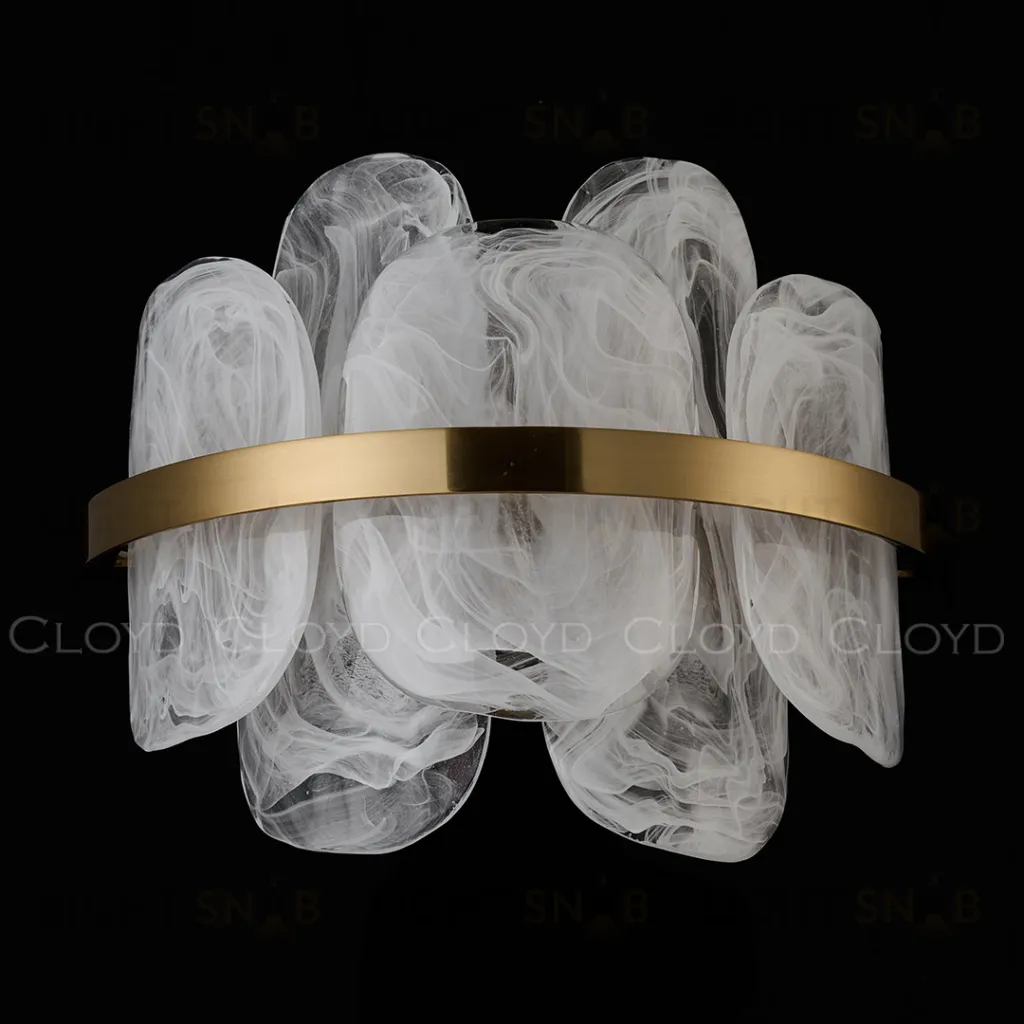  Бра Cloyd COLD W1 / выс. 28 см - латунь (арт.20419)  20419