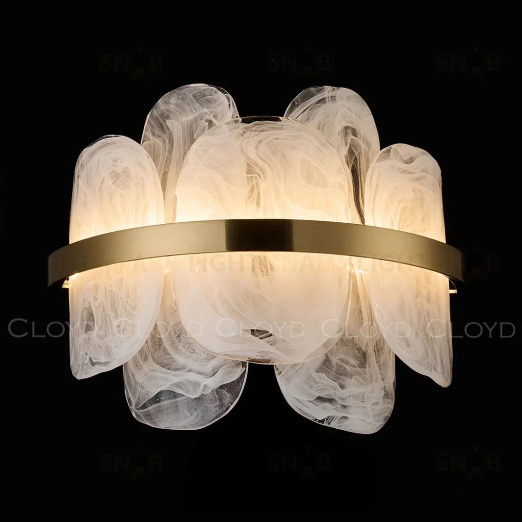  Бра Cloyd COLD W1 / выс. 28 см - латунь (арт.20419)  20419