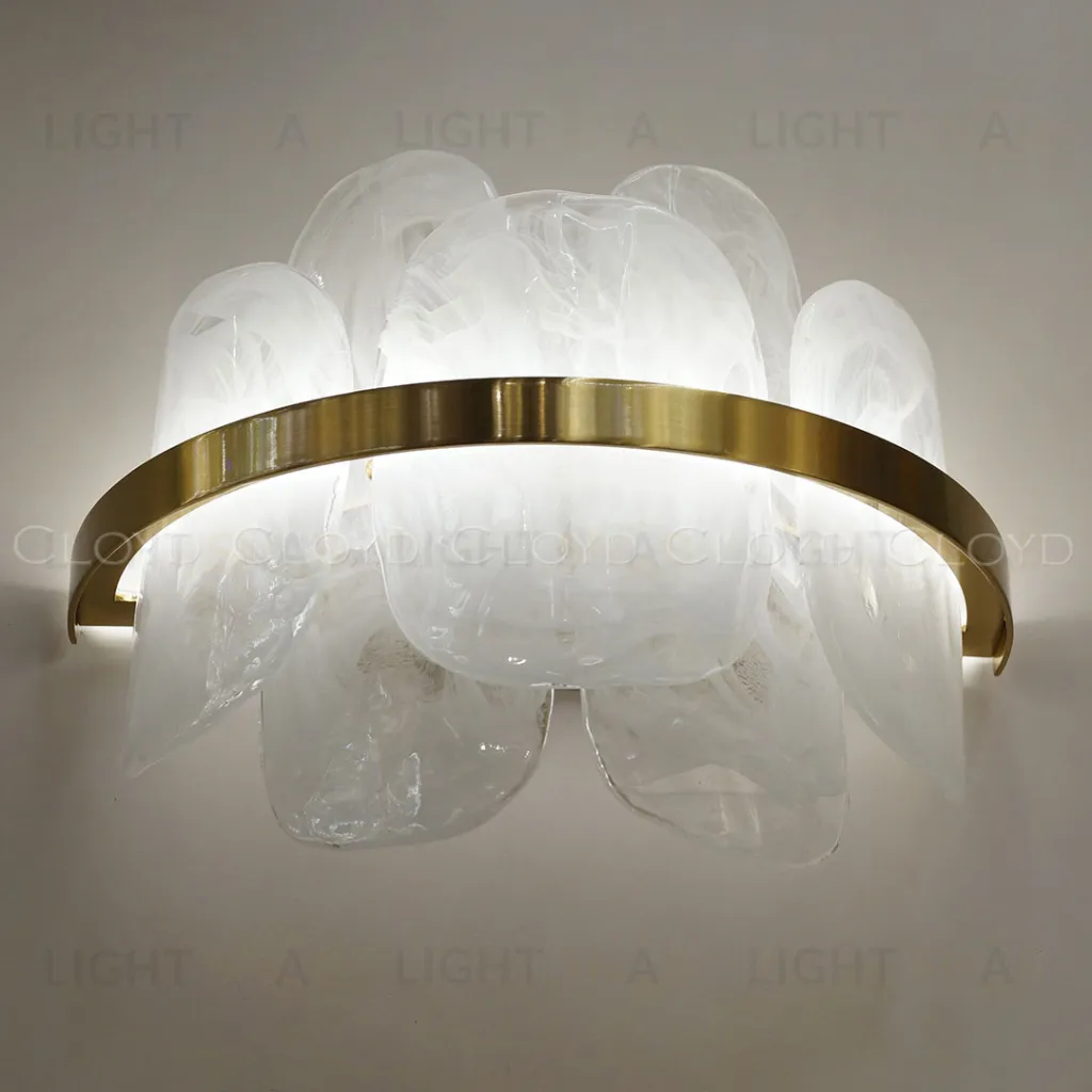  Бра Cloyd COLD W1 / выс. 28 см - латунь (арт.20419)  20419