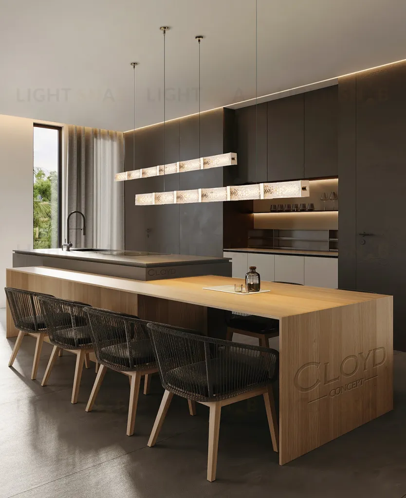  Подвесной светильник Cloyd PROMENADE P1 / шир. 110 см - золото (арт.11527)  11527