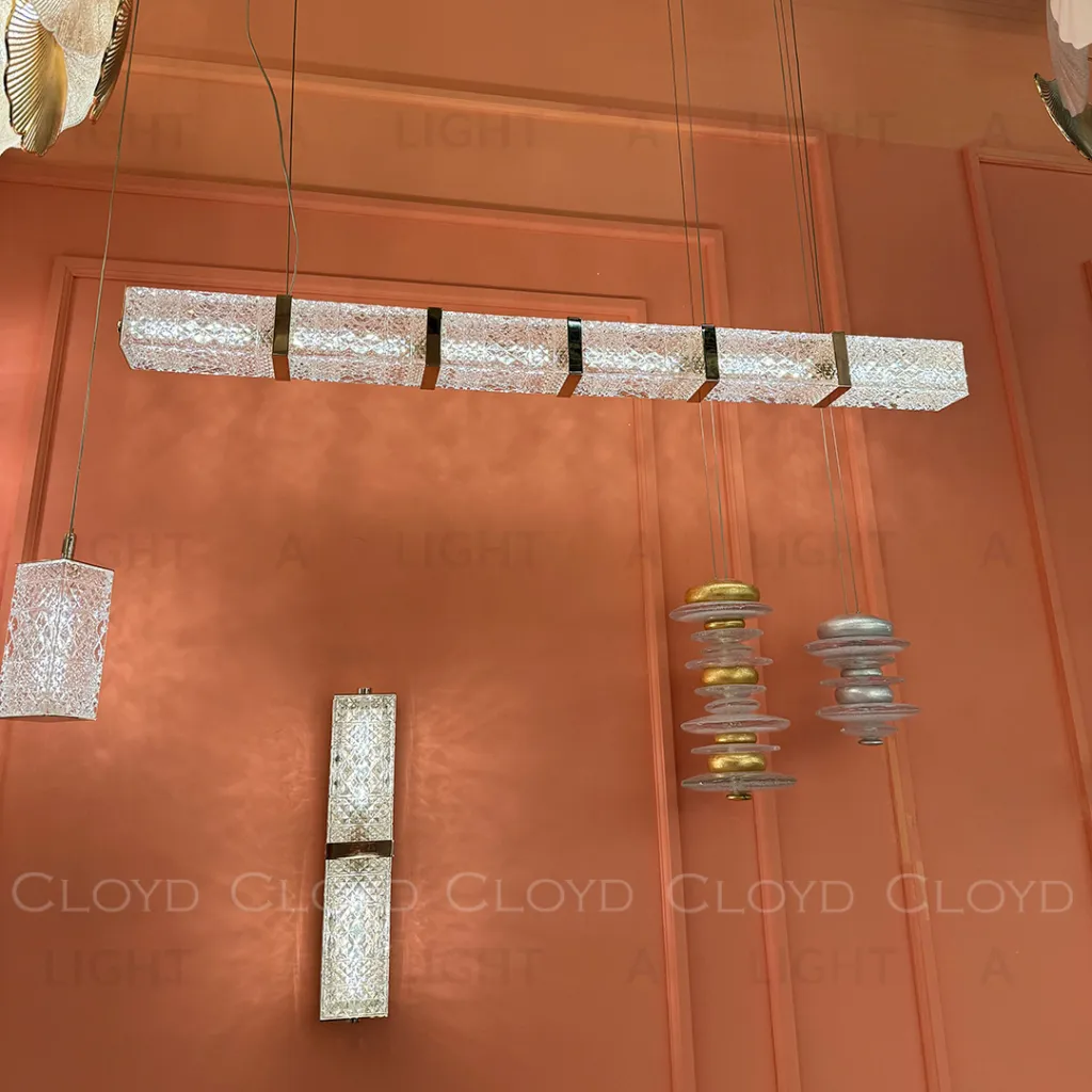  Подвесной светильник Cloyd PROMENADE P1 / шир. 110 см - золото (арт.11527)  11527