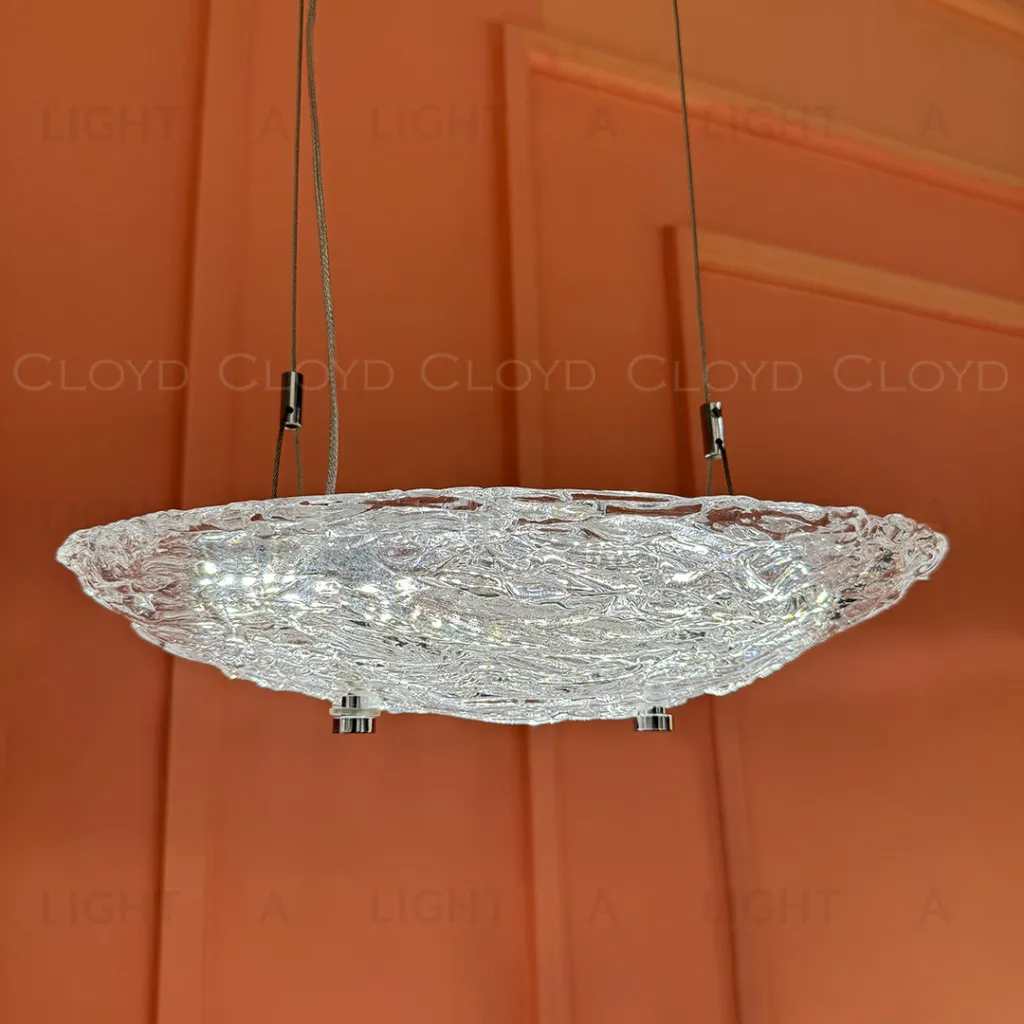  Подвесной светильник Cloyd GREES P1 / шир. 30 см - up - хром (арт.11567)  11567