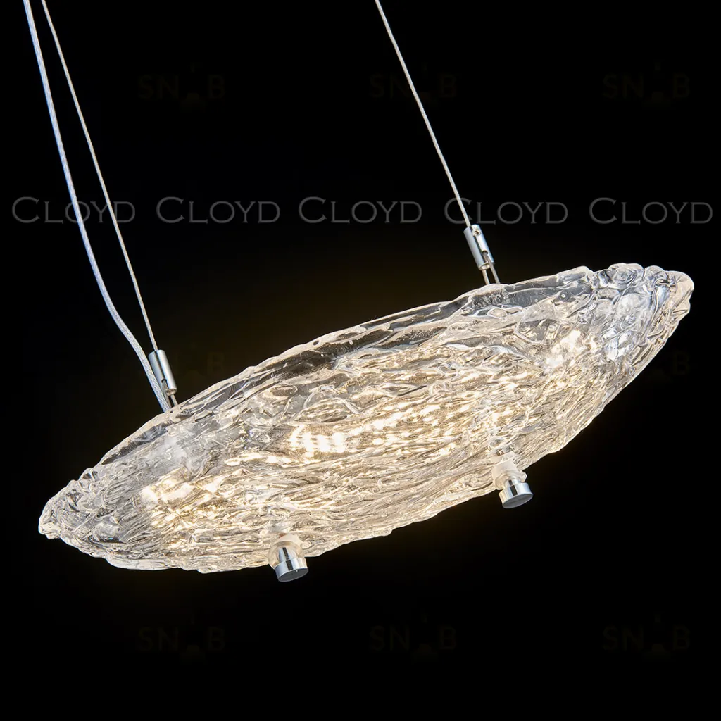  Подвесной светильник Cloyd GREES P1 / шир. 30 см - up - хром (арт.11567)  11567