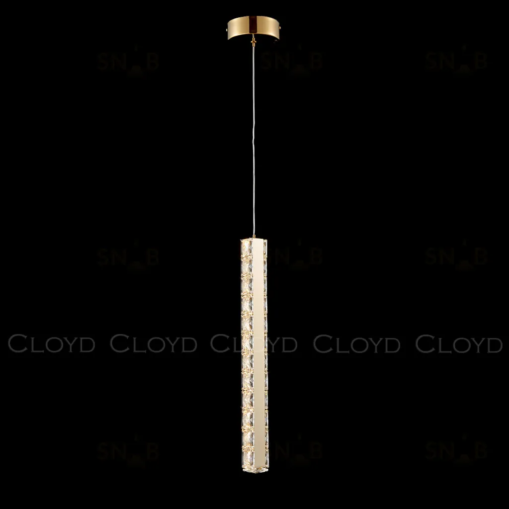  Подвесной светильник Cloyd ELATA P1 / выс. 55 см - золото (арт.11560)  11560