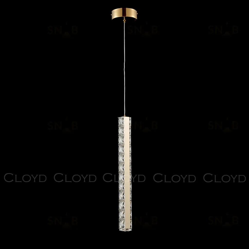 Подвесной светильник Cloyd ELATA P1 / выс. 55 см - золото (арт.11560)  11560