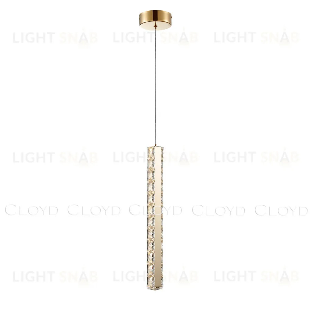  Подвесной светильник Cloyd ELATA P1 / выс. 55 см - золото (арт.11560)  11560