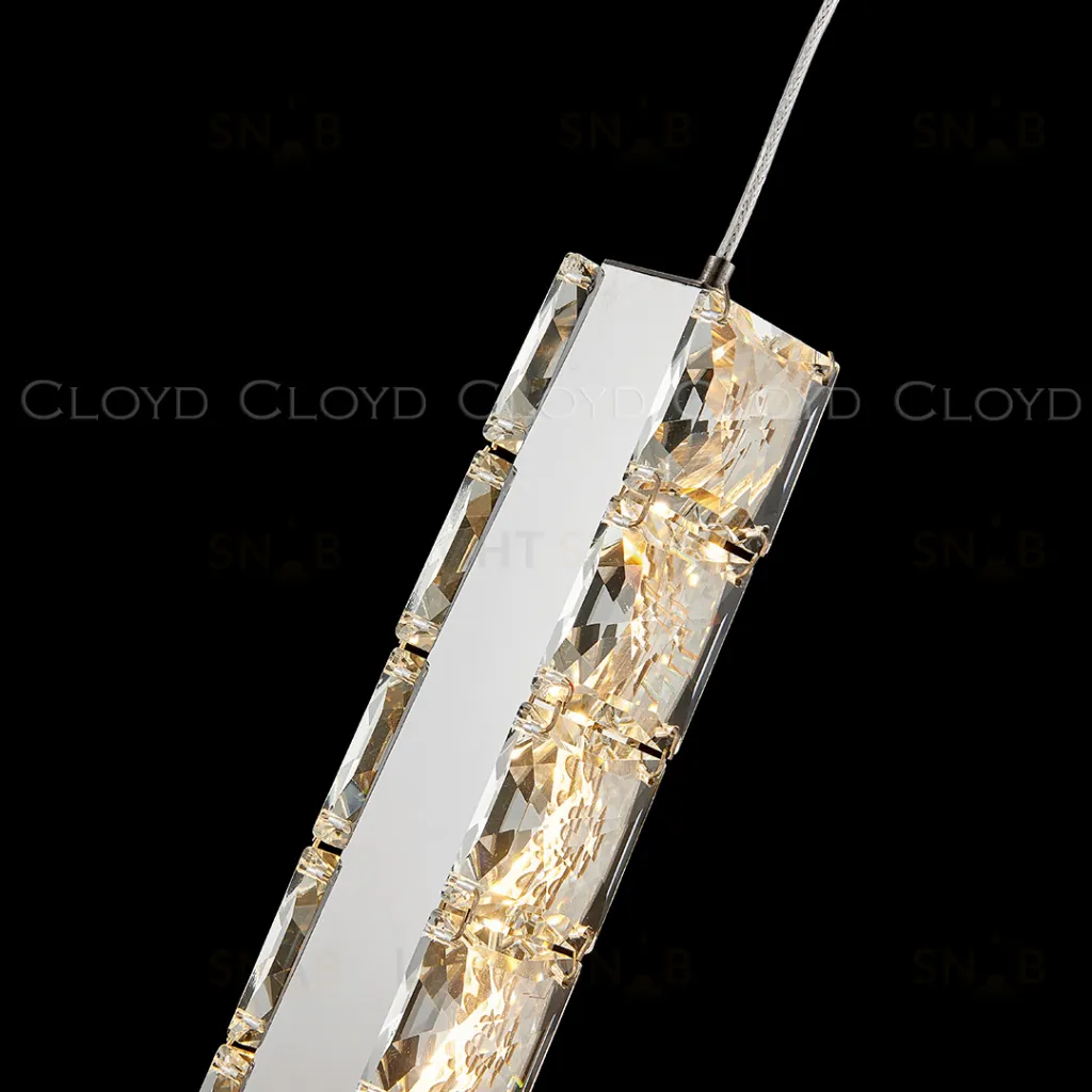  Подвесной светильник Cloyd ELATA P1 / выс. 38 см - хром (арт.11559)  11559
