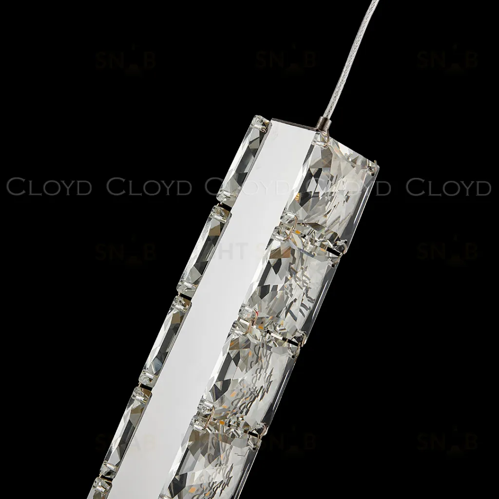  Подвесной светильник Cloyd ELATA P1 / выс. 38 см - хром (арт.11559)  11559