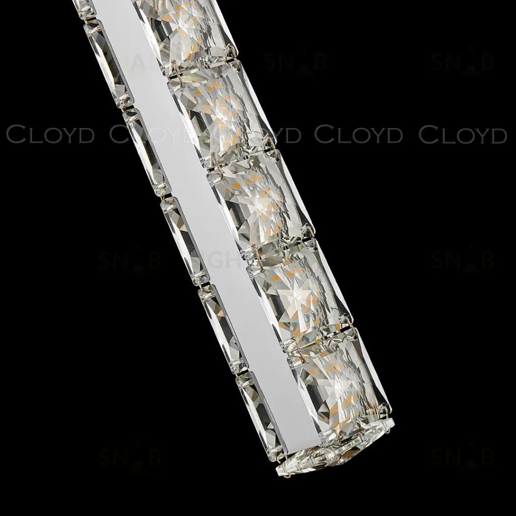  Подвесной светильник Cloyd ELATA P1 / выс. 38 см - хром (арт.11559)  11559