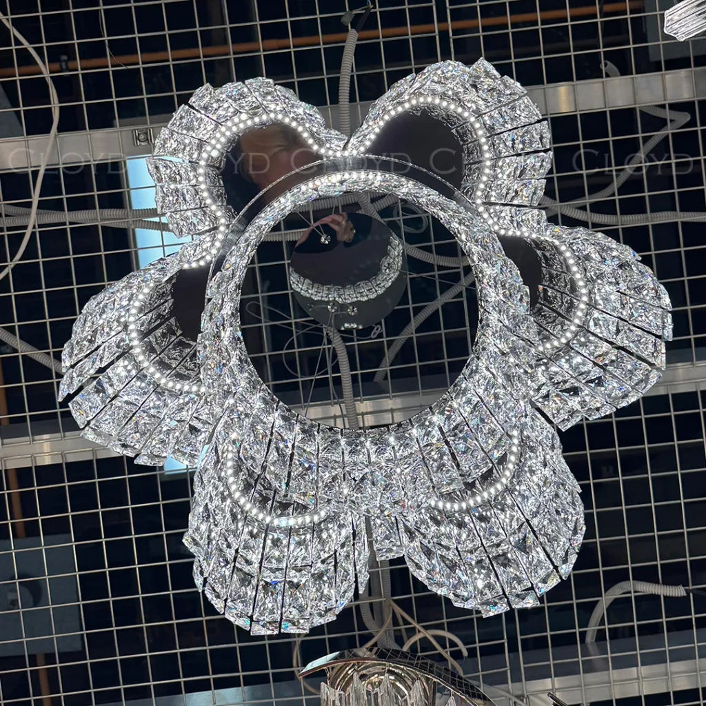  Люстра Cloyd ANTREA-B C1 / Ø60 см - хром (арт.11627)  11627