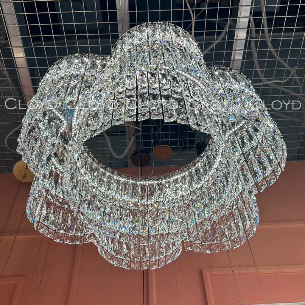  Люстра Cloyd ANTREA-B C1 / Ø60 см - хром (арт.11627)  11627