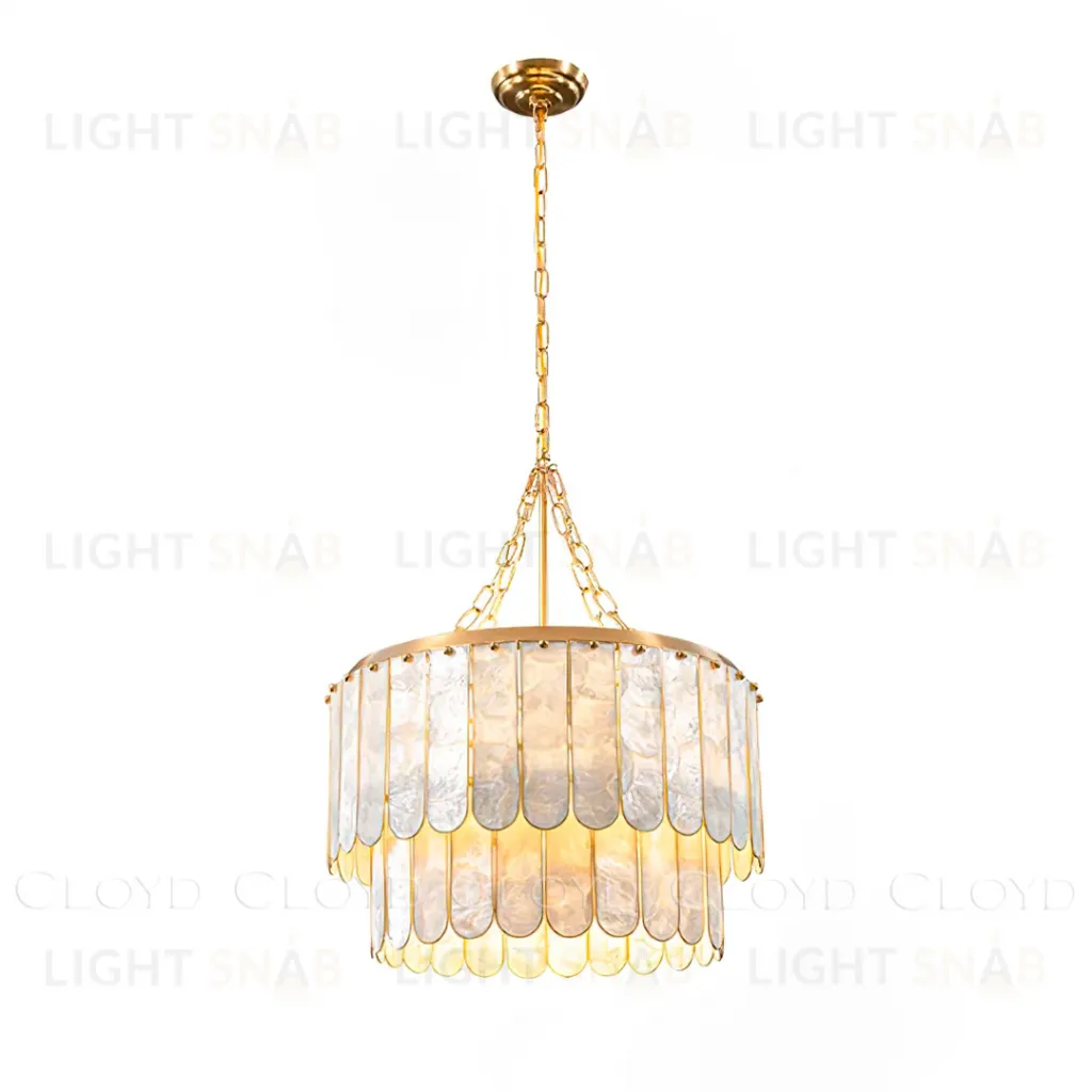  Люстра Cloyd PUARO C5 / Ø52 см - латунь (арт.11620)  11620