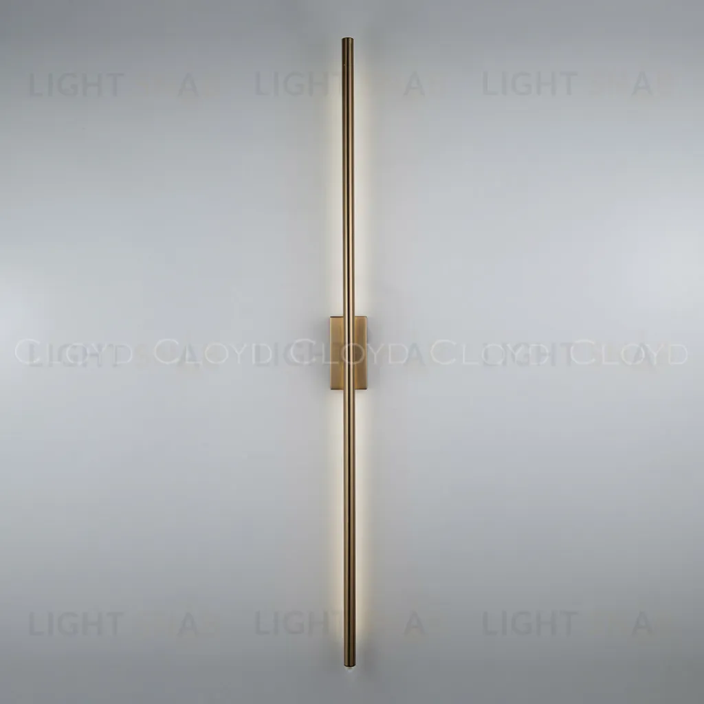  Бра Cloyd LINEAS-B W1 / выс. 100 см- 3000K - латунь (арт.20857)  20857