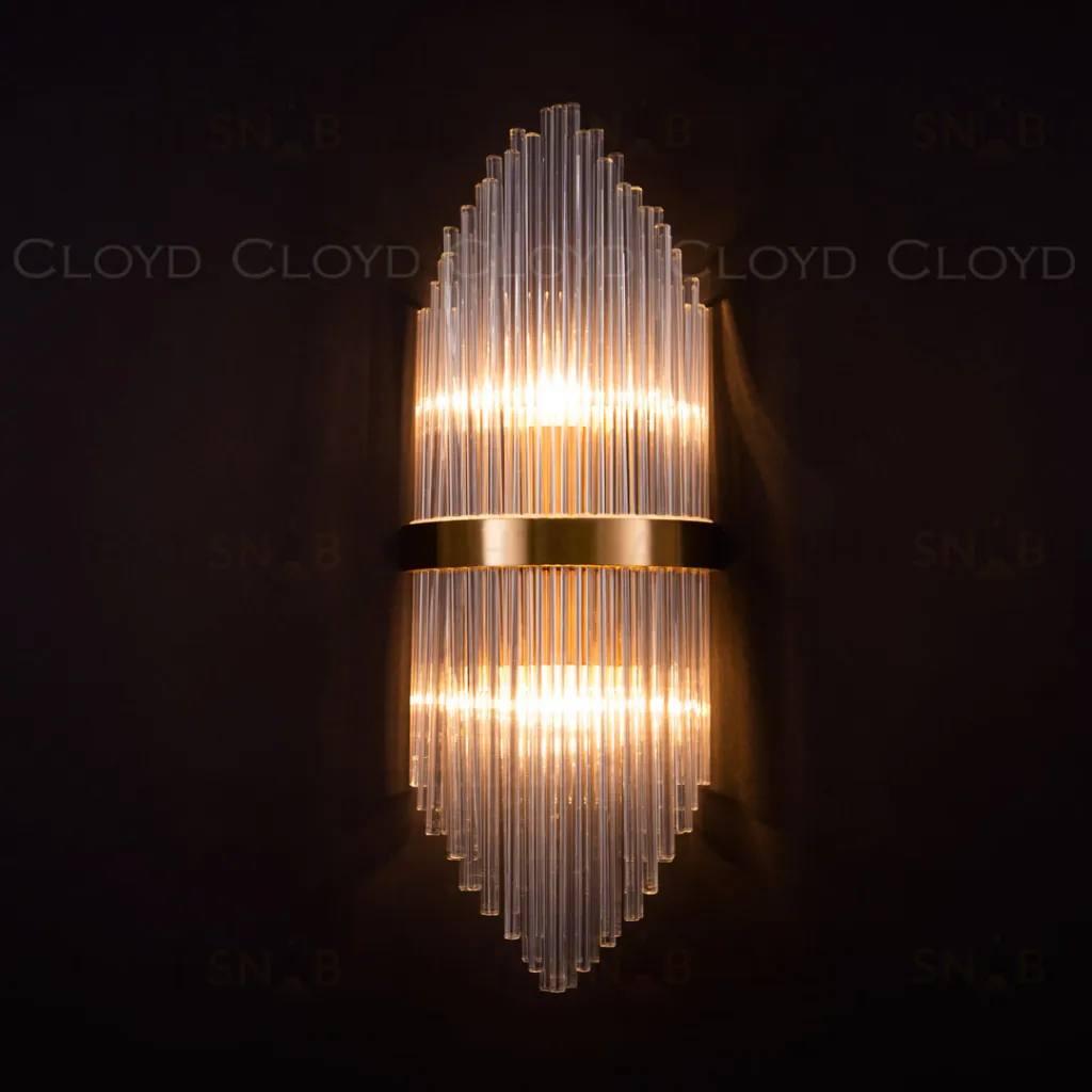  Бра Cloyd CADANCE-B W2 / выс. 54 см - латунь (арт.20473)  20473