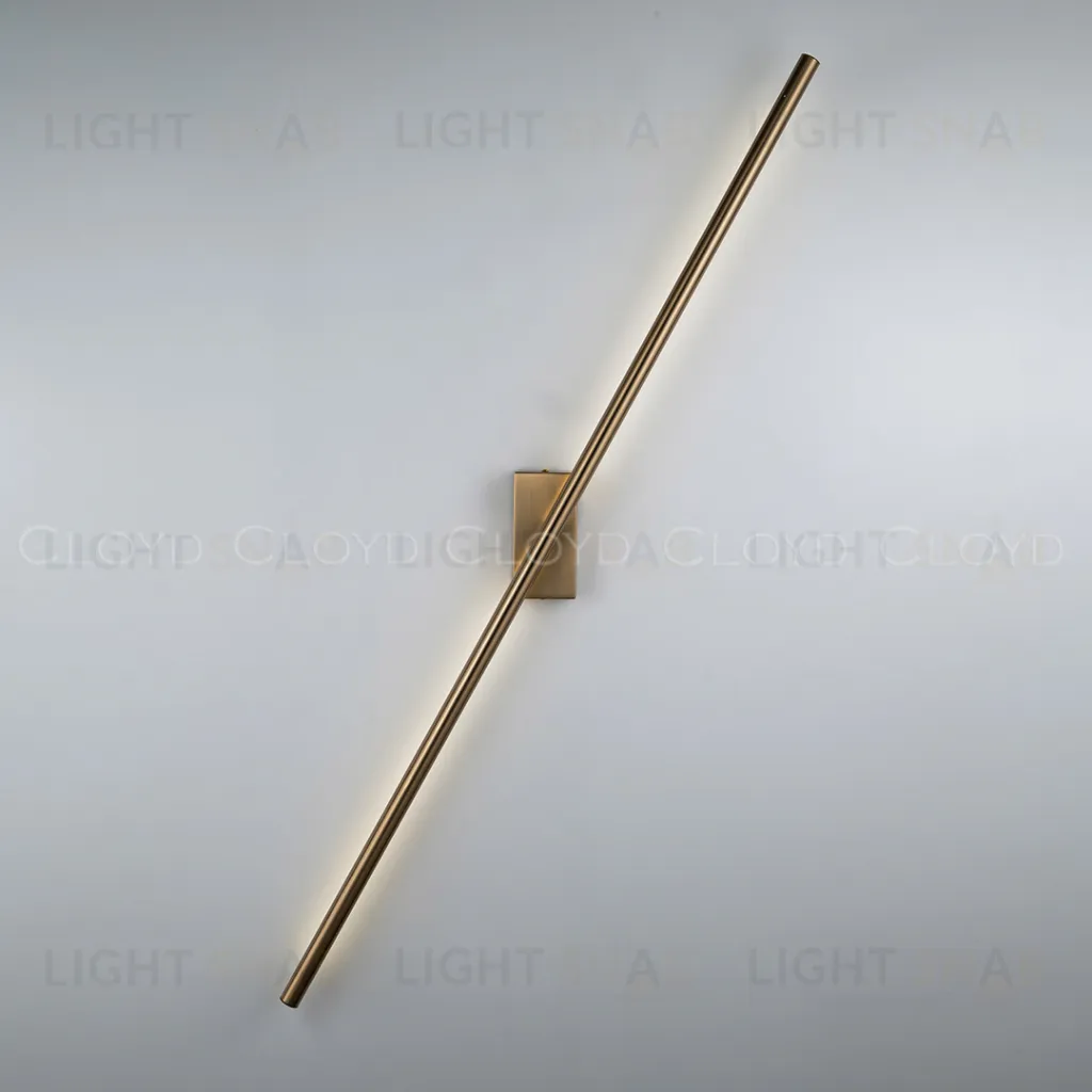  Бра Cloyd LINEAS-B W1 / выс. 100 см- 3000K - латунь (арт.20857)  20857