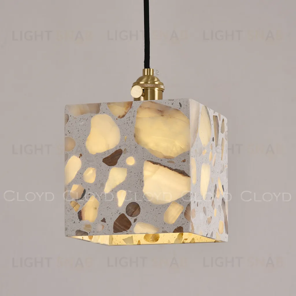  Подвесной светильник Cloyd MATERIA P1 / cube - латунь (арт.12181)  12181