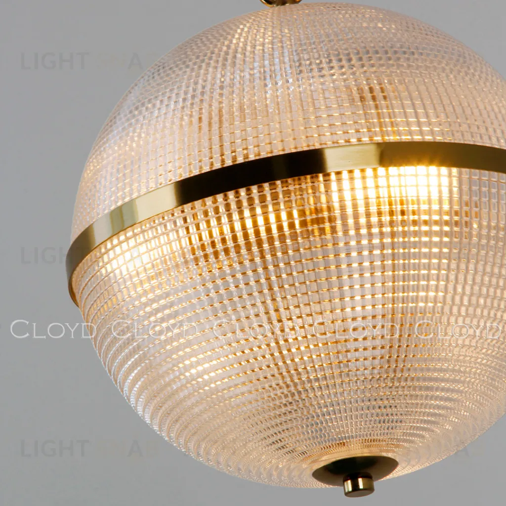  Подвесной светильник Cloyd BEHAIM P3 / Ø30 см - латунь (арт.11693)  11693