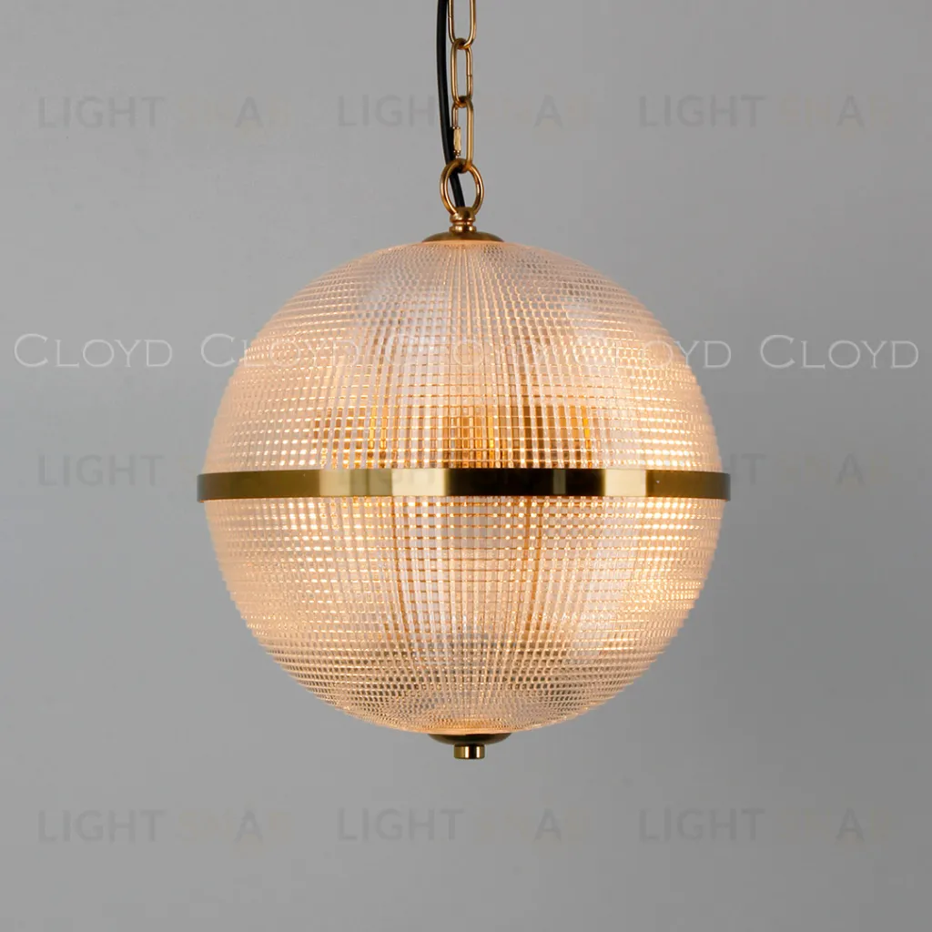  Подвесной светильник Cloyd BEHAIM P3 / Ø30 см - латунь (арт.11693)  11693
