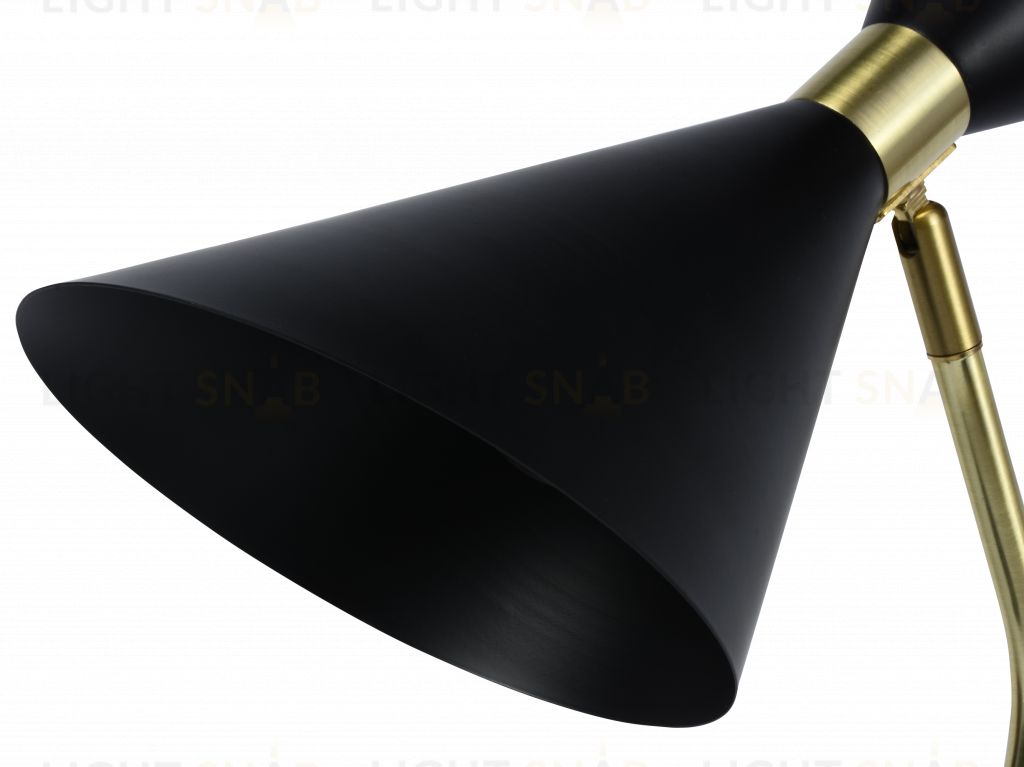 Настольная лампа черня E27 беспроводная зарядка 50см Zortes DESKLIGHT ZRS.1066.04 ZRS.1066.04