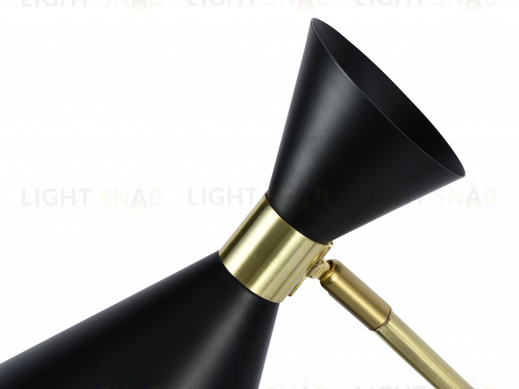 Настольная лампа черня E27 беспроводная зарядка 50см Zortes DESKLIGHT ZRS.1066.04 ZRS.1066.04