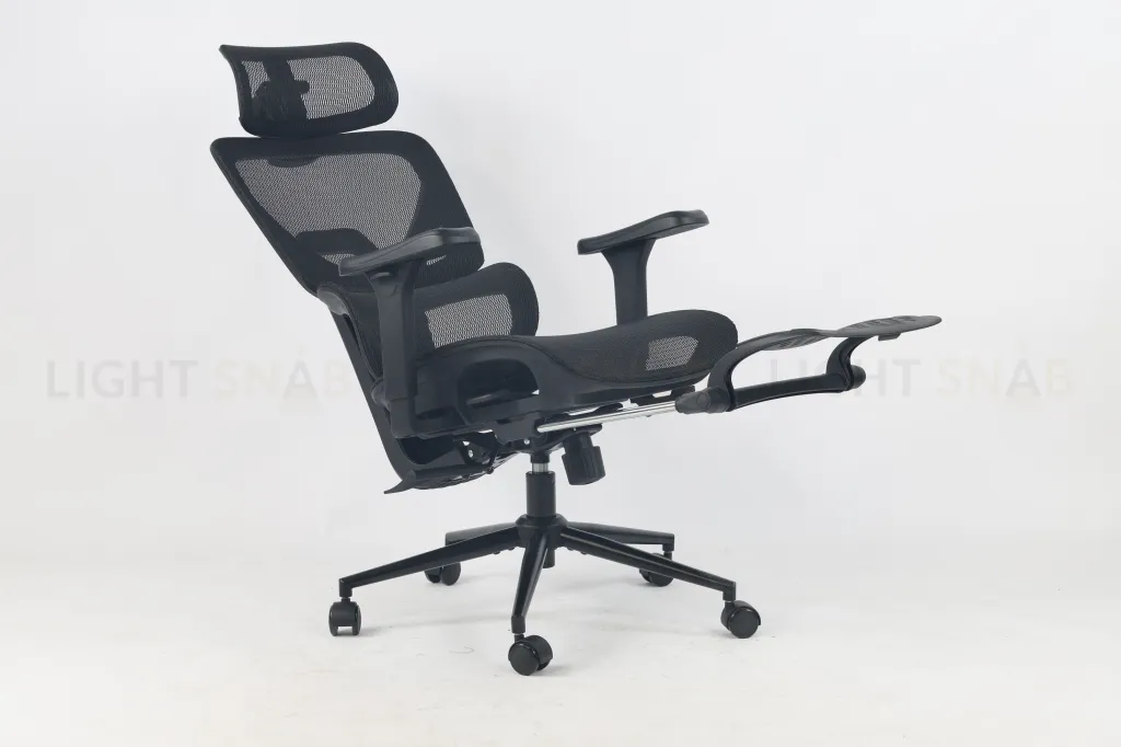 Кресло офисное TopChairs Vertus черная сетка УТ000042053