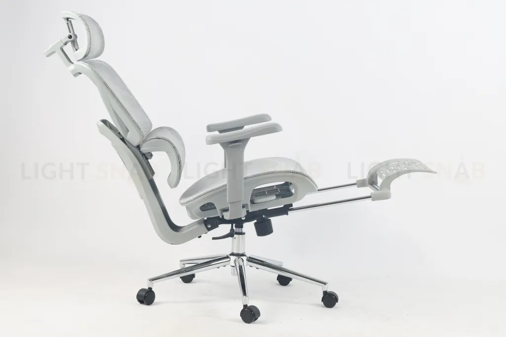 Кресло офисное TopChairs Vertus серая сетка УТ000042054